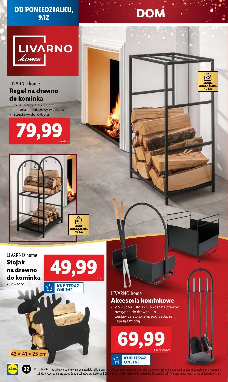 gazetka promocyjna LIDL Świąteczny katalog okazji - Strona 24