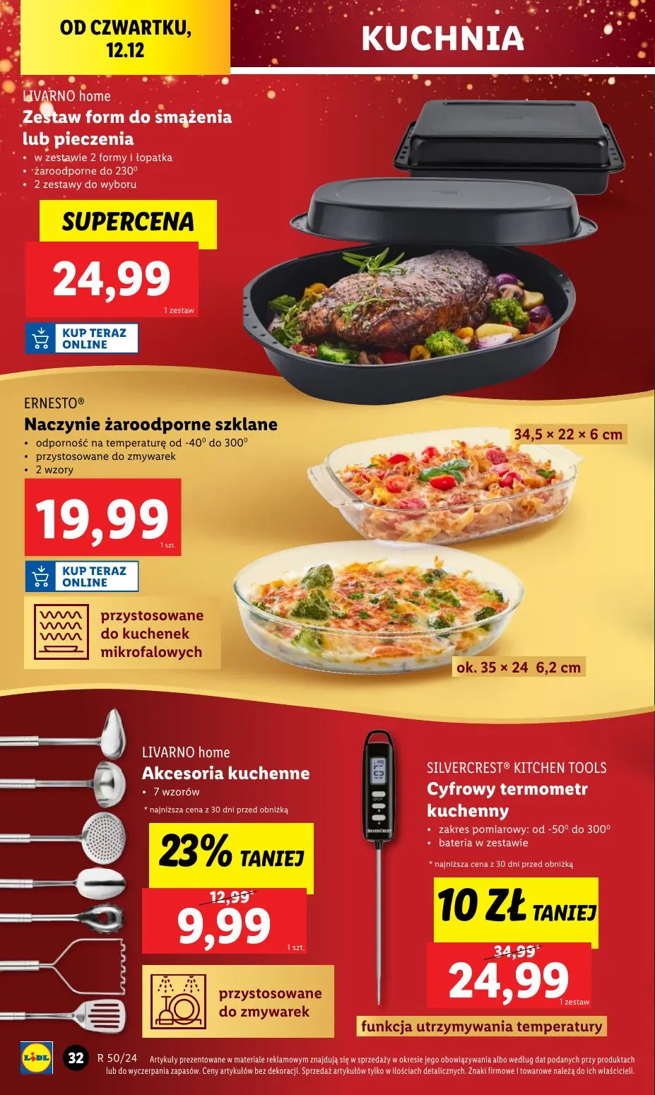 gazetka promocyjna LIDL Świąteczny katalog okazji - Strona 34