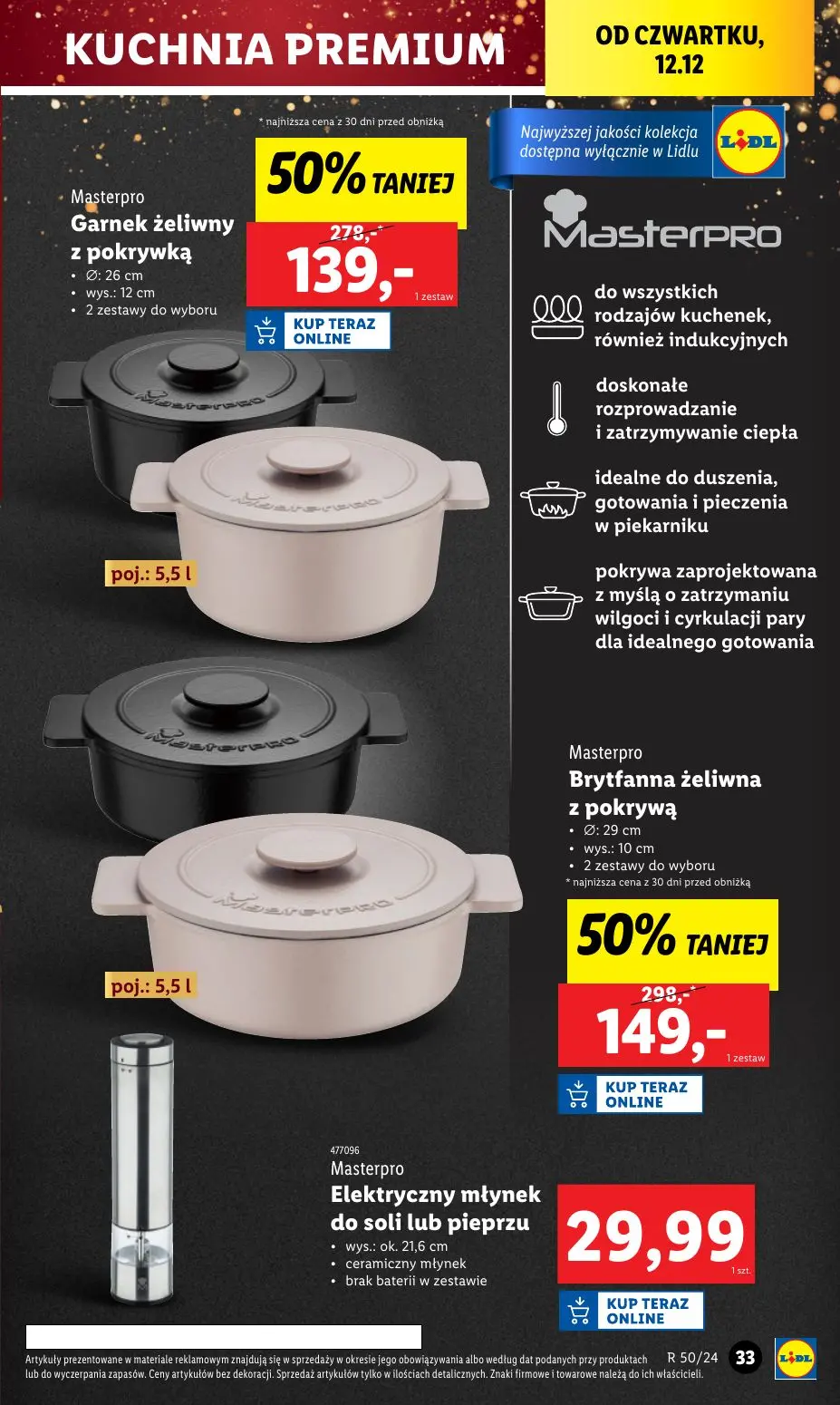 gazetka promocyjna LIDL Świąteczny katalog okazji - Strona 35