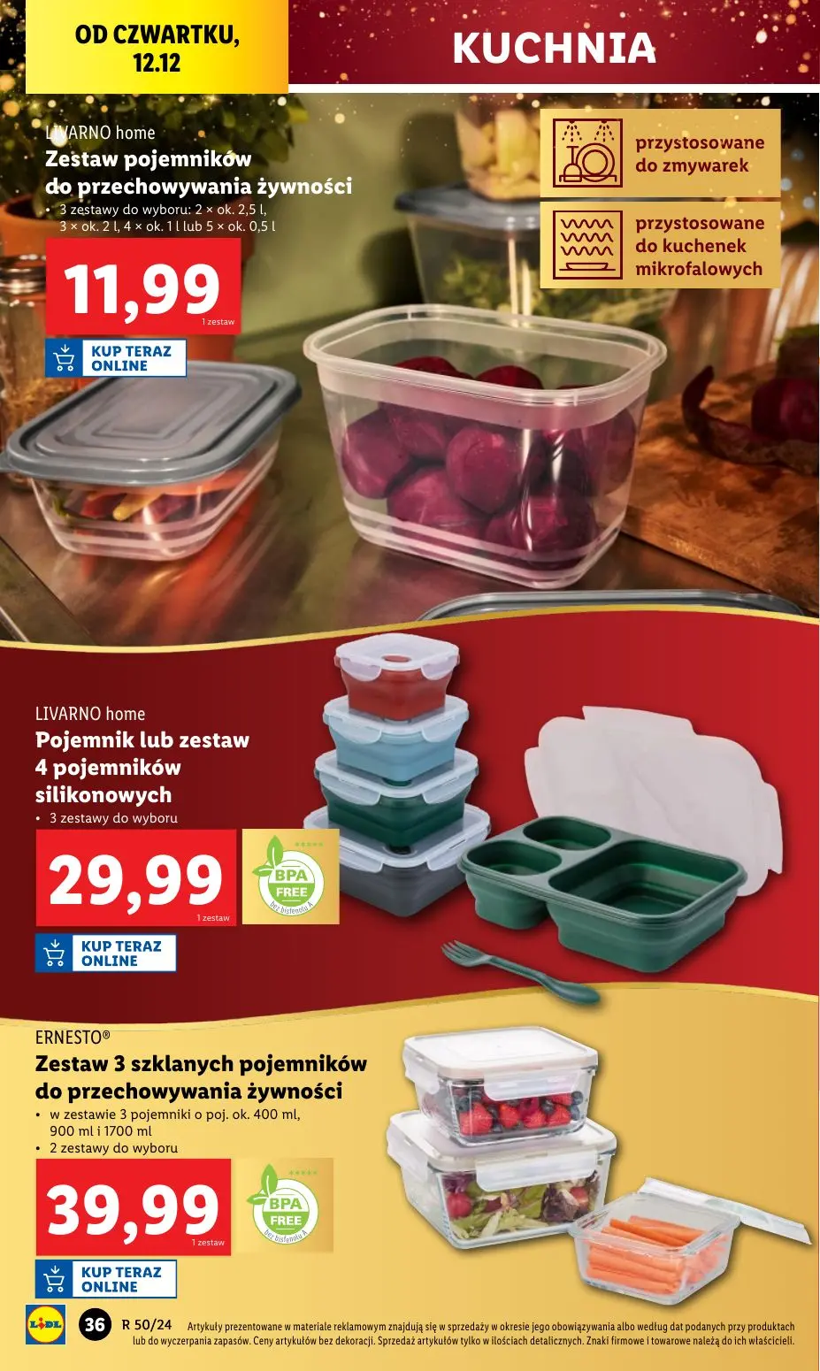 gazetka promocyjna LIDL Świąteczny katalog okazji - Strona 38