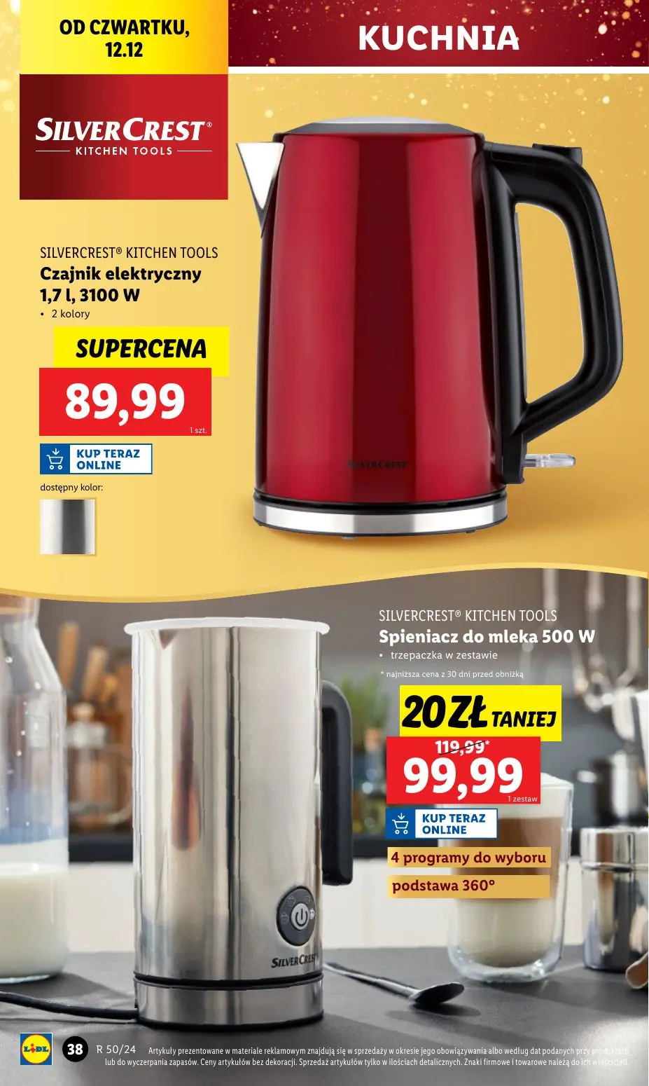 gazetka promocyjna LIDL Świąteczny katalog okazji - Strona 40