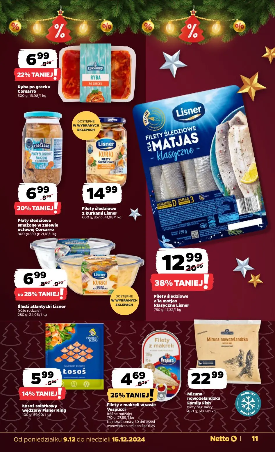 gazetka promocyjna NETTO Zadziwiająco tanie Święta - Strona 11