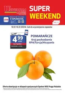 Gazetka promocyjna Społem Praga, ważna od 2024-12-13 do 2024-12-15.