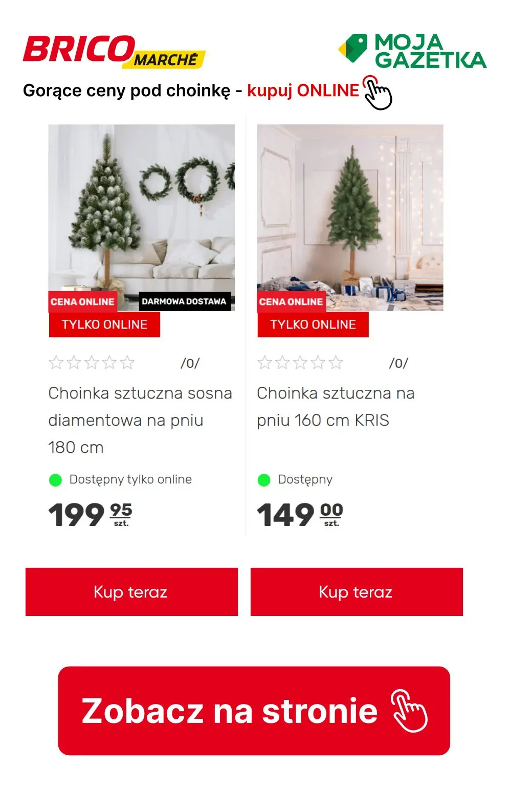 gazetka promocyjna BRICOMARCHE Gorące ceny pod choinkę!!! Sprawdź okazje online  - Strona 3