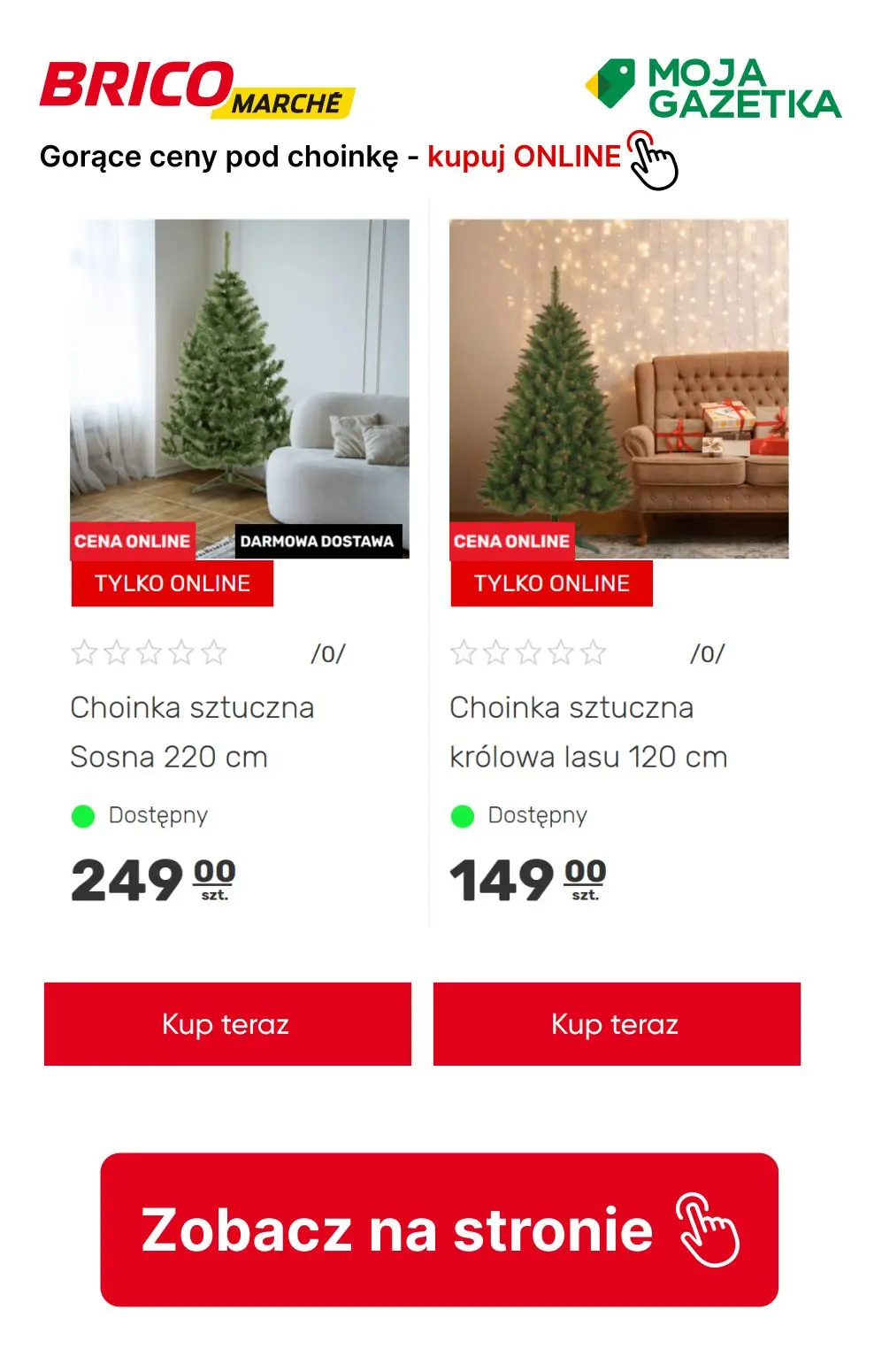 gazetka promocyjna BRICOMARCHE Gorące ceny pod choinkę!!! Sprawdź okazje online  - Strona 4