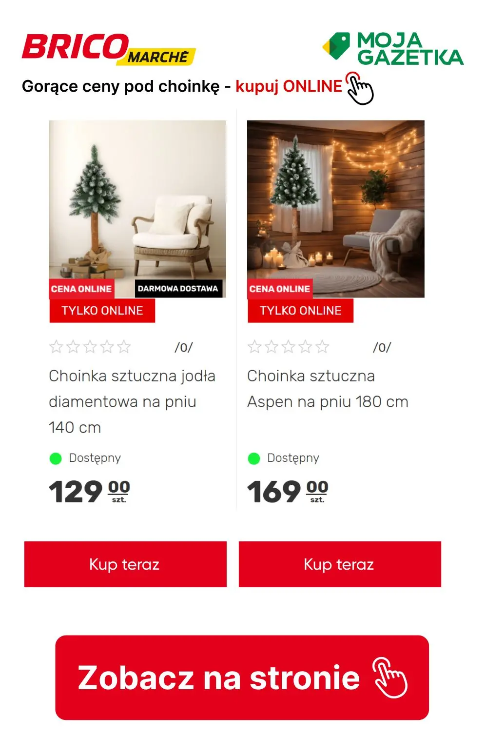 gazetka promocyjna BRICOMARCHE Gorące ceny pod choinkę!!! Sprawdź okazje online  - Strona 5