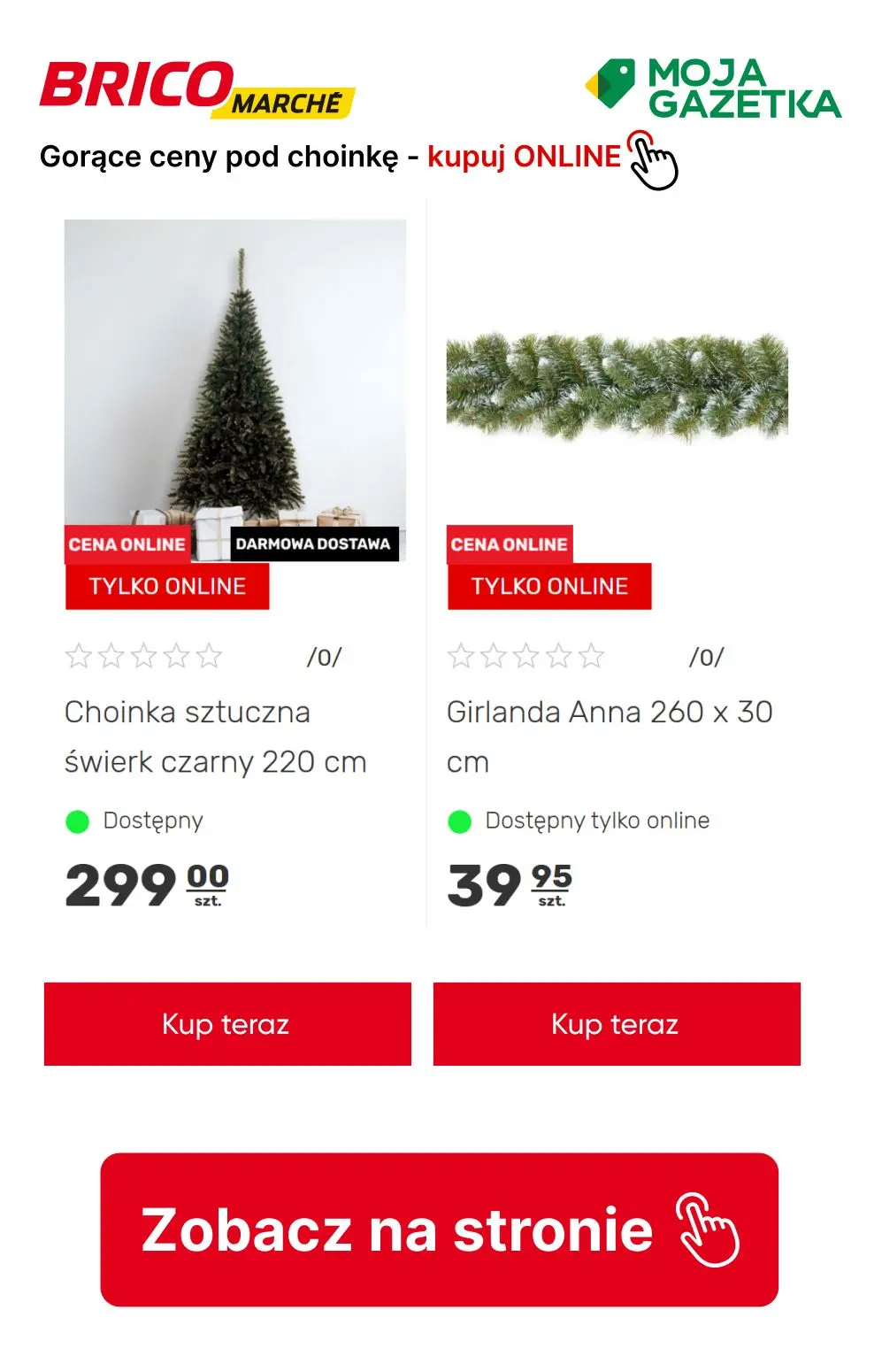 gazetka promocyjna BRICOMARCHE Gorące ceny pod choinkę!!! Sprawdź okazje online  - Strona 7