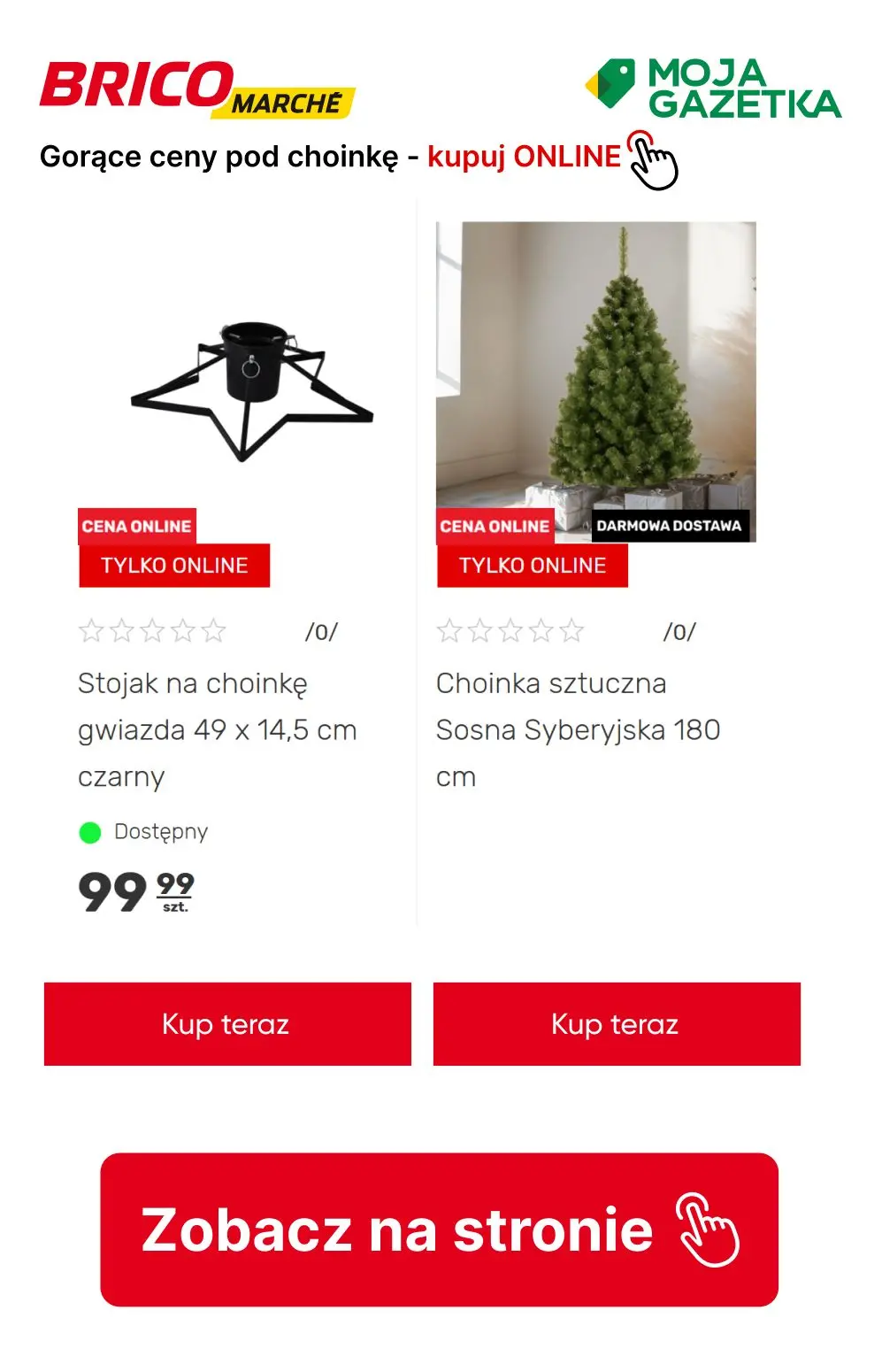 gazetka promocyjna BRICOMARCHE Gorące ceny pod choinkę!!! Sprawdź okazje online  - Strona 13