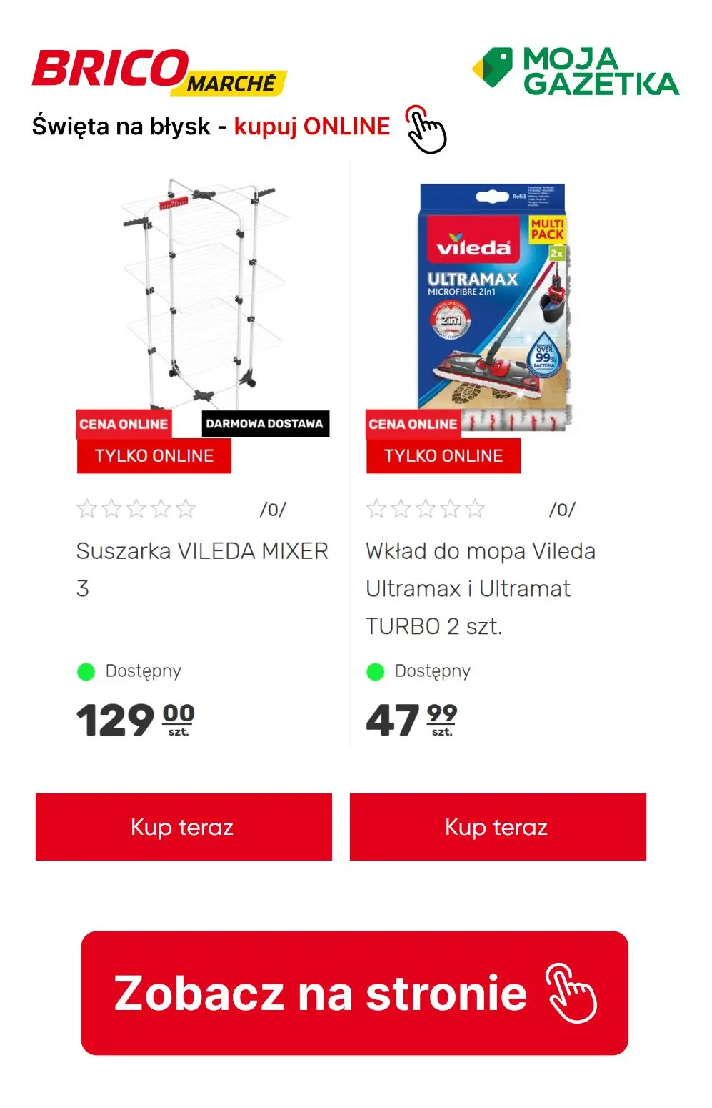 gazetka promocyjna BRICOMARCHE święta na błysk, znajdź potrzebne produkty i kupuj online! - Strona 3