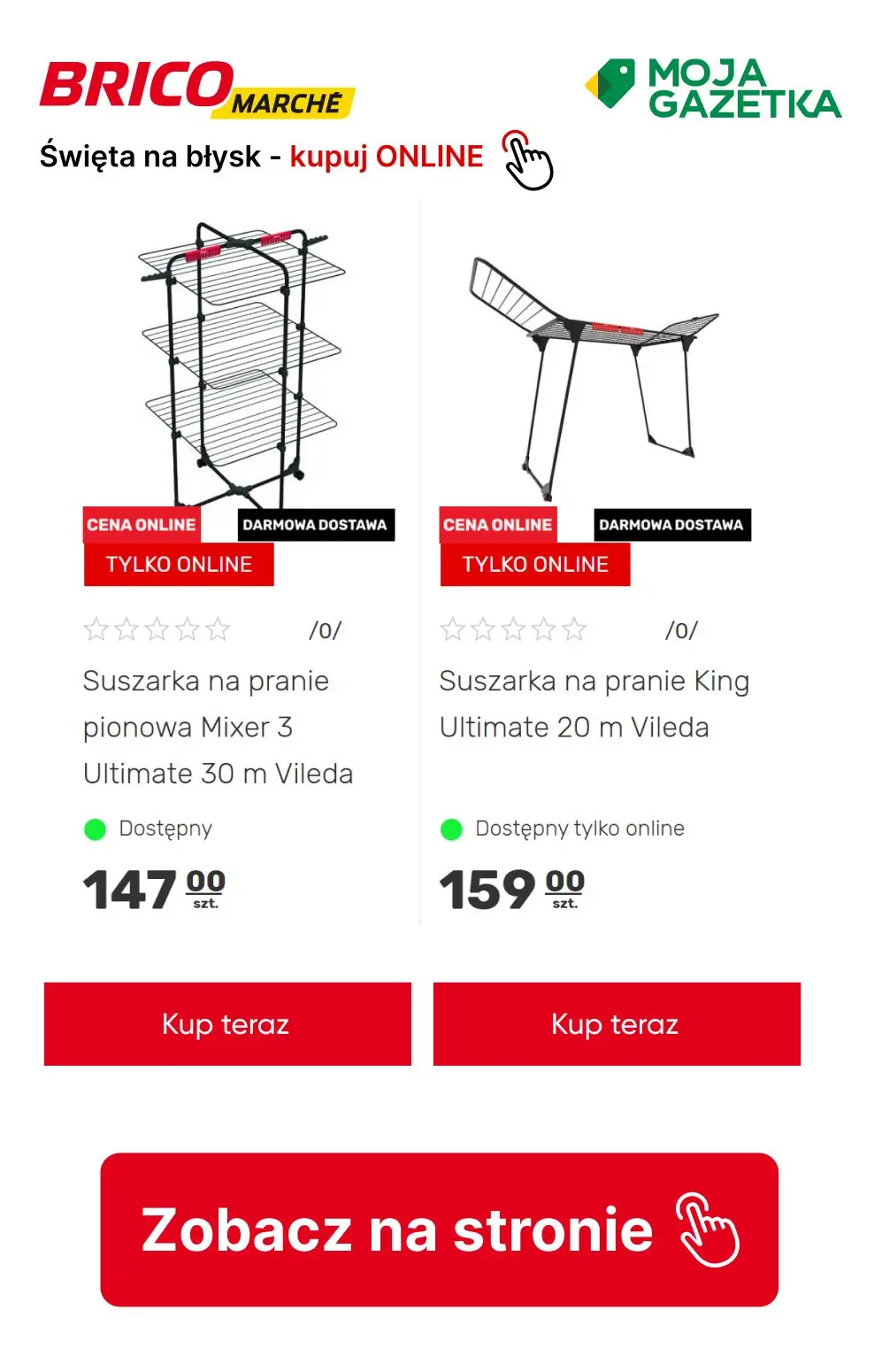 gazetka promocyjna BRICOMARCHE święta na błysk, znajdź potrzebne produkty i kupuj online! - Strona 4