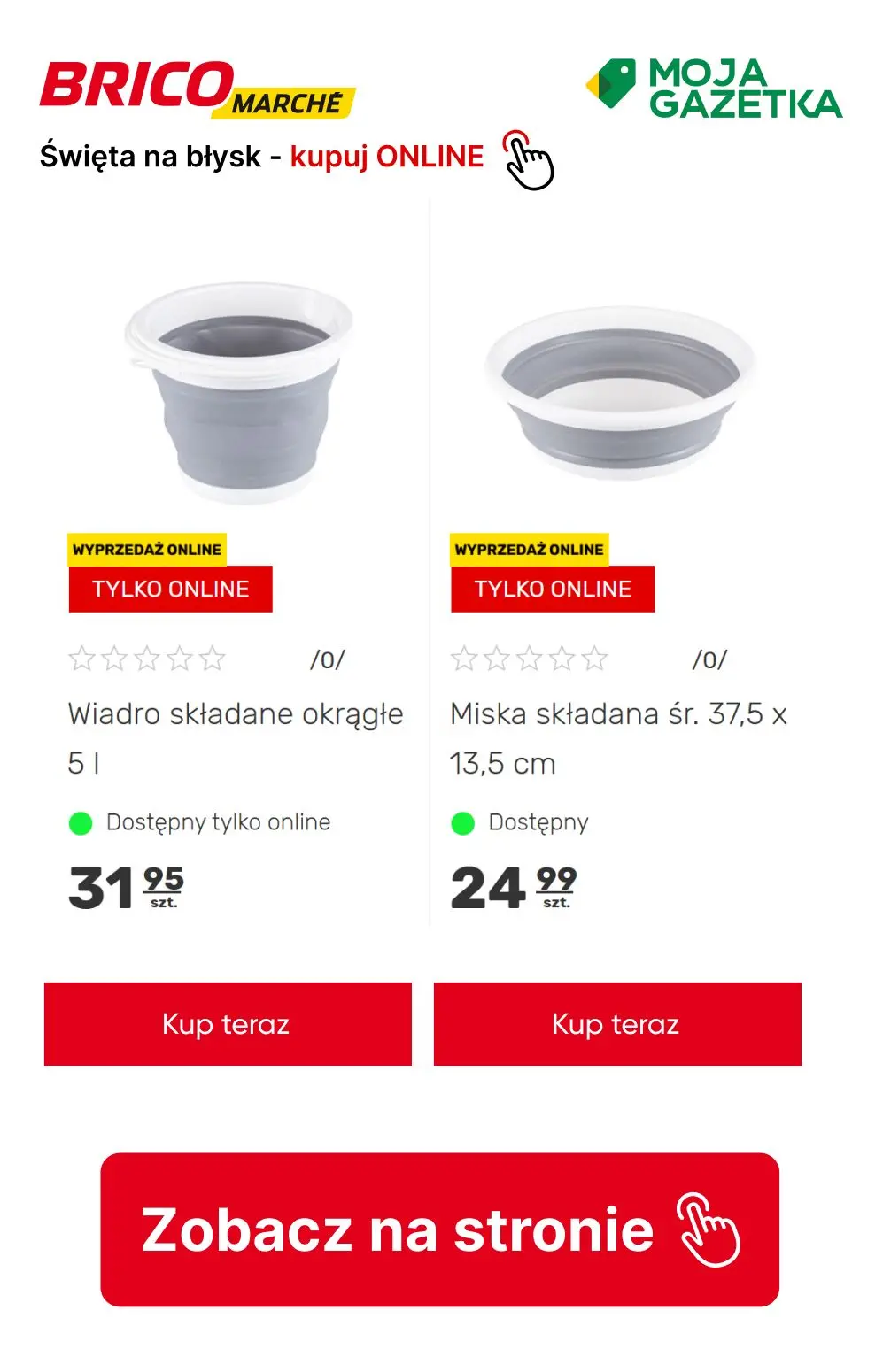 gazetka promocyjna BRICOMARCHE święta na błysk, znajdź potrzebne produkty i kupuj online! - Strona 7