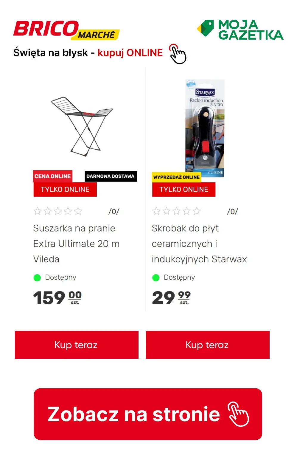 gazetka promocyjna BRICOMARCHE święta na błysk, znajdź potrzebne produkty i kupuj online! - Strona 9