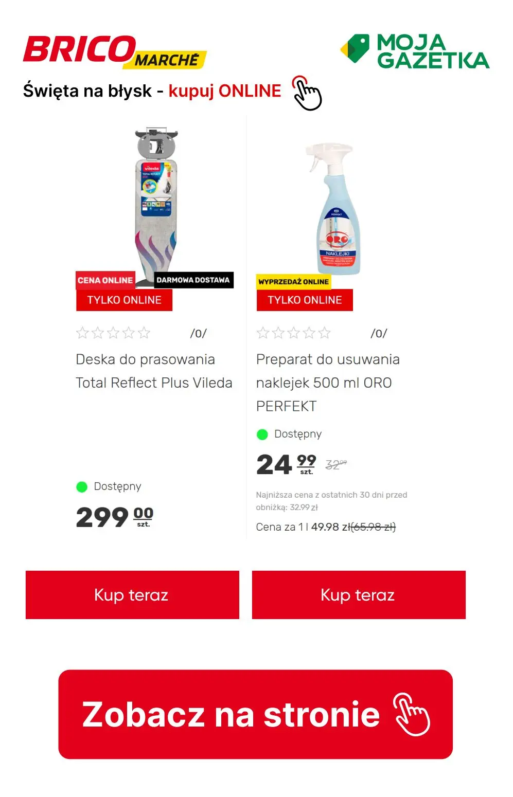 gazetka promocyjna BRICOMARCHE święta na błysk, znajdź potrzebne produkty i kupuj online! - Strona 10