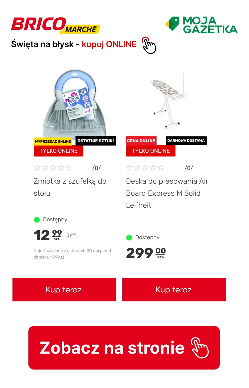 gazetka promocyjna BRICOMARCHE święta na błysk, znajdź potrzebne produkty i kupuj online! - Strona 11