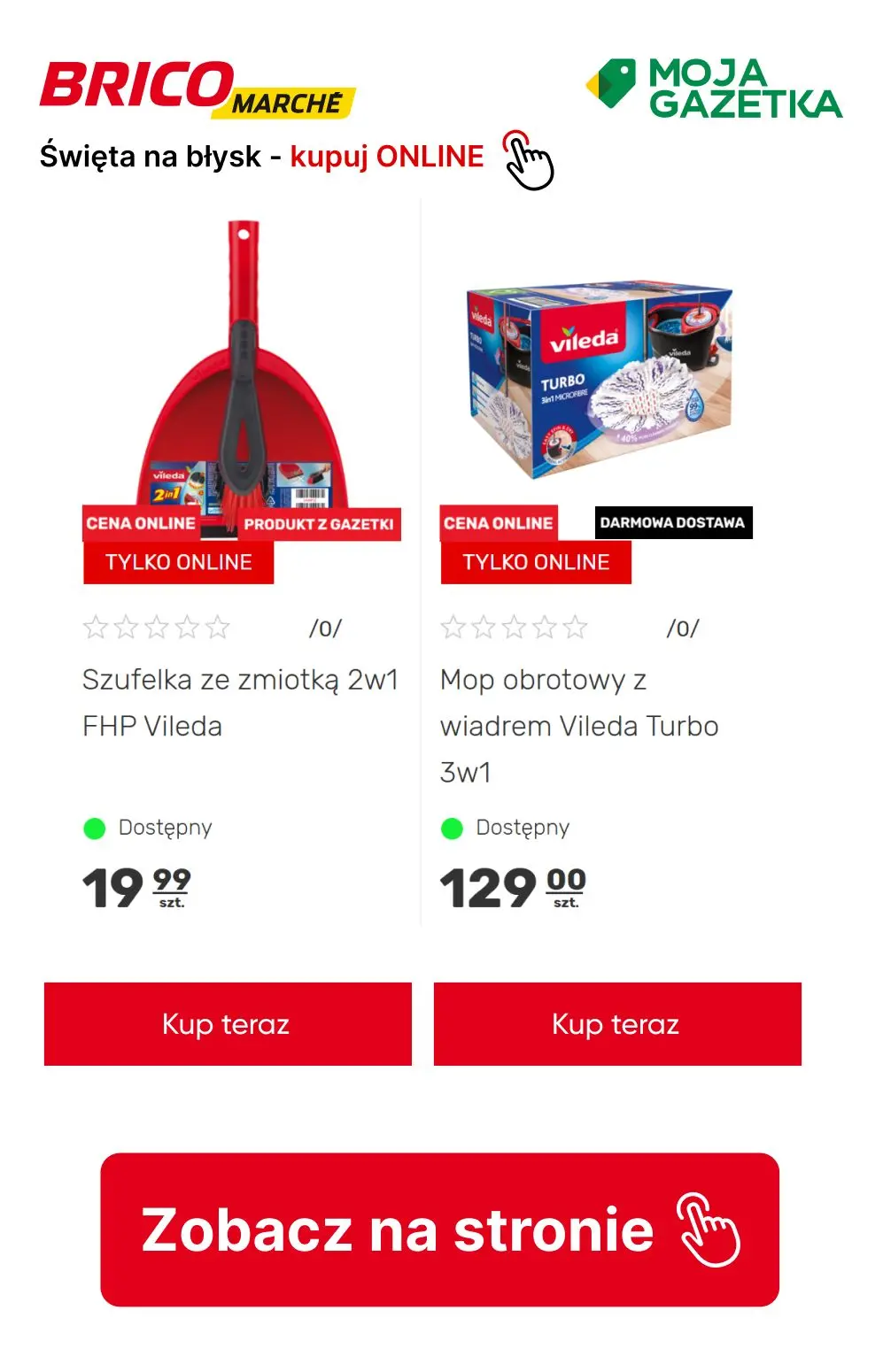 gazetka promocyjna BRICOMARCHE święta na błysk, znajdź potrzebne produkty i kupuj online! - Strona 15