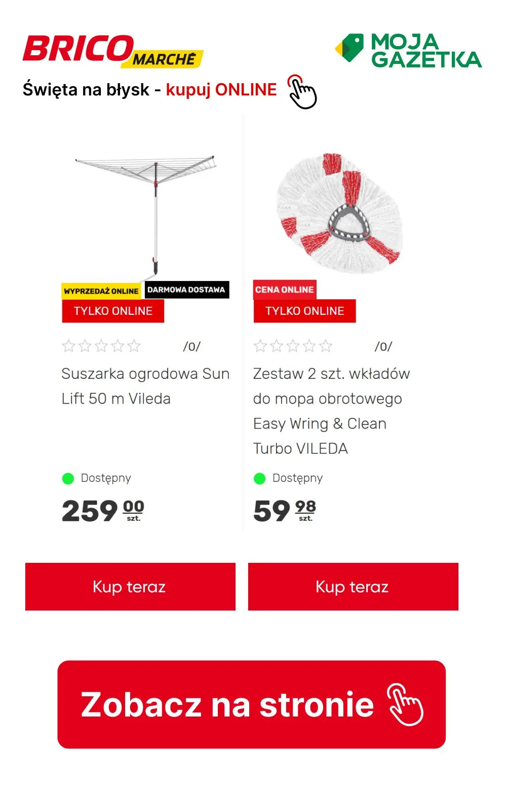 gazetka promocyjna BRICOMARCHE święta na błysk, znajdź potrzebne produkty i kupuj online! - Strona 16