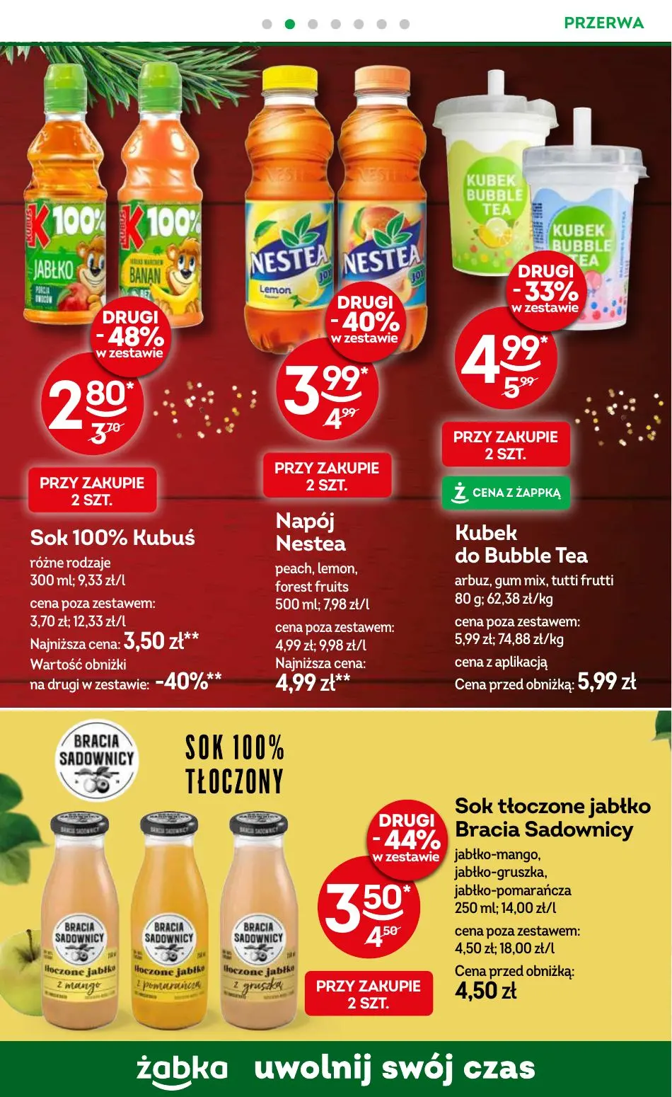 gazetka promocyjna Żabka Uwolnij swój czas! - Strona 61