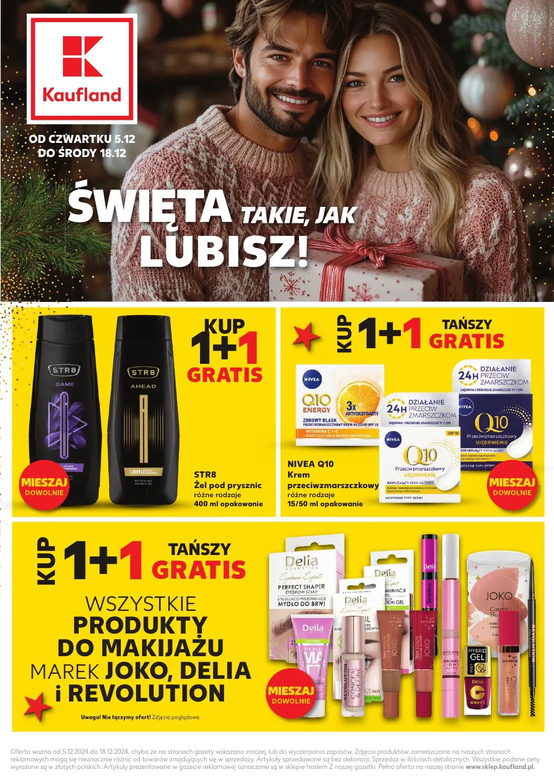 gazetka promocyjna Kaufland Święta takie, jak lubisz - Strona 1