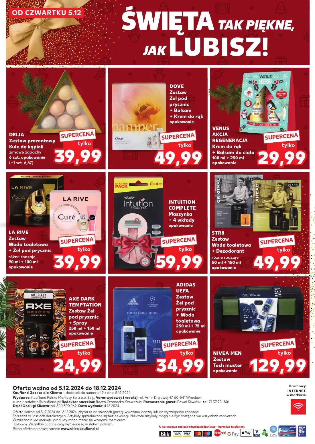 gazetka promocyjna Kaufland Święta takie, jak lubisz - Strona 8