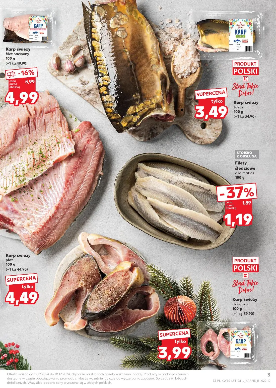 gazetka promocyjna Kaufland Święta takie jak lubisz! - Strona 3