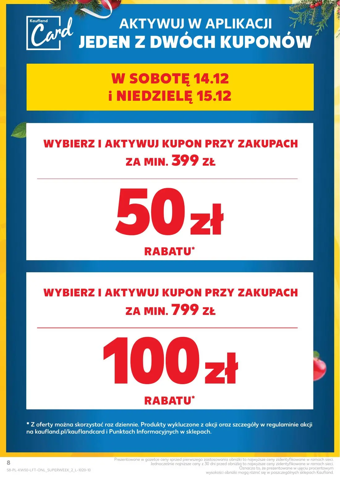 gazetka promocyjna Kaufland Święta takie jak lubisz! - Strona 8