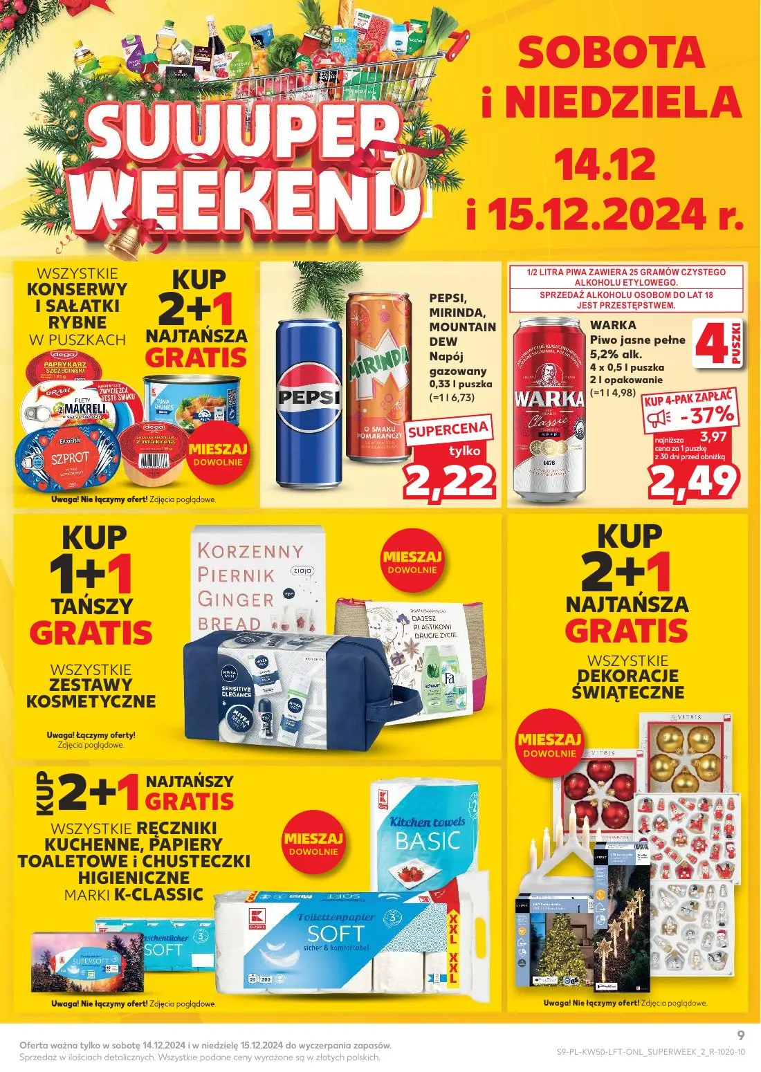 gazetka promocyjna Kaufland Święta takie jak lubisz! - Strona 9