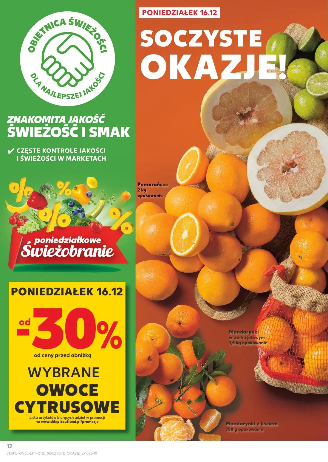 gazetka promocyjna Kaufland Święta takie jak lubisz! - Strona 12