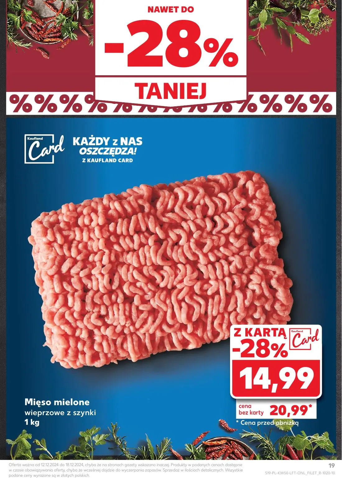 gazetka promocyjna Kaufland Święta takie jak lubisz! - Strona 19