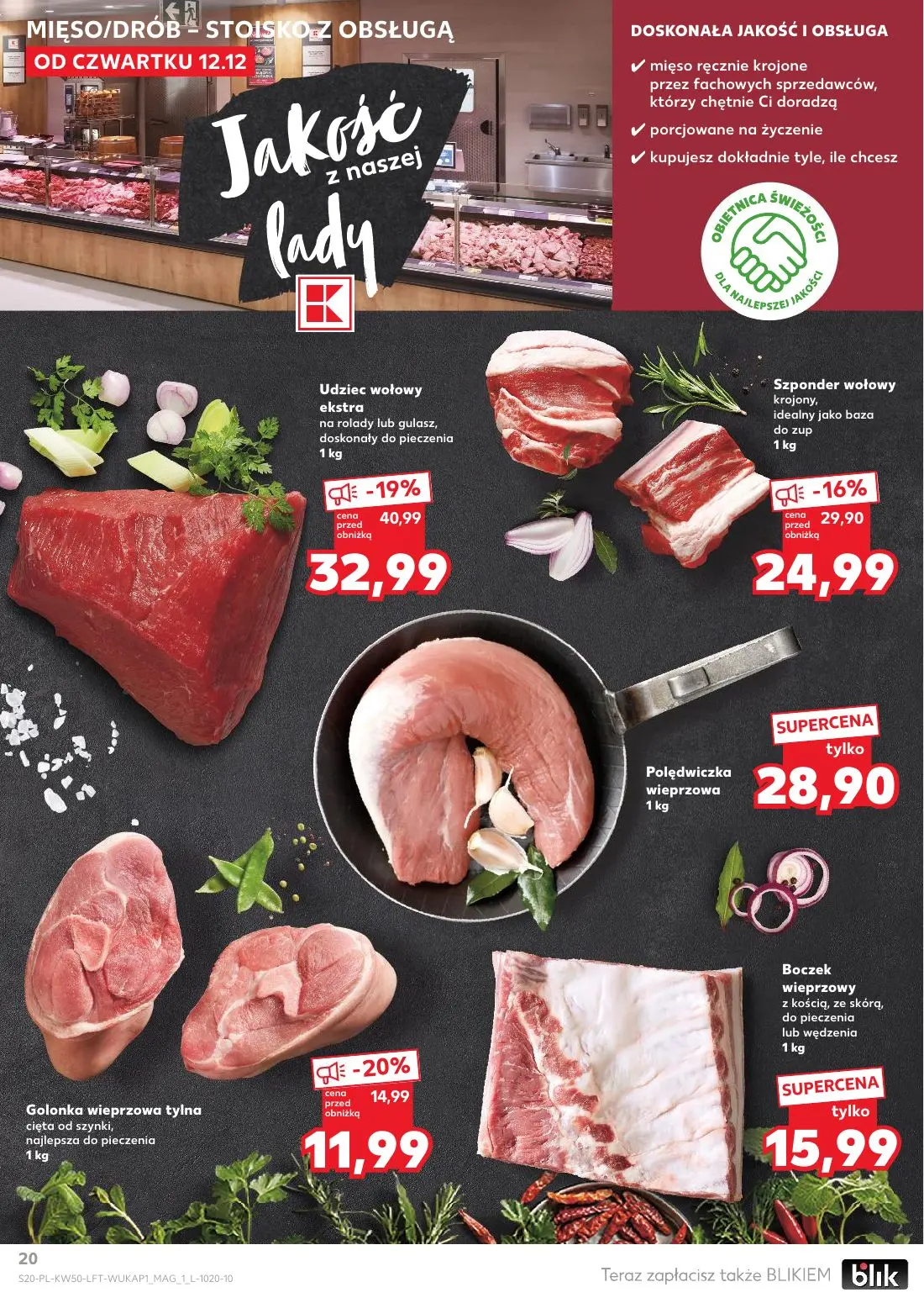 gazetka promocyjna Kaufland Święta takie jak lubisz! - Strona 20