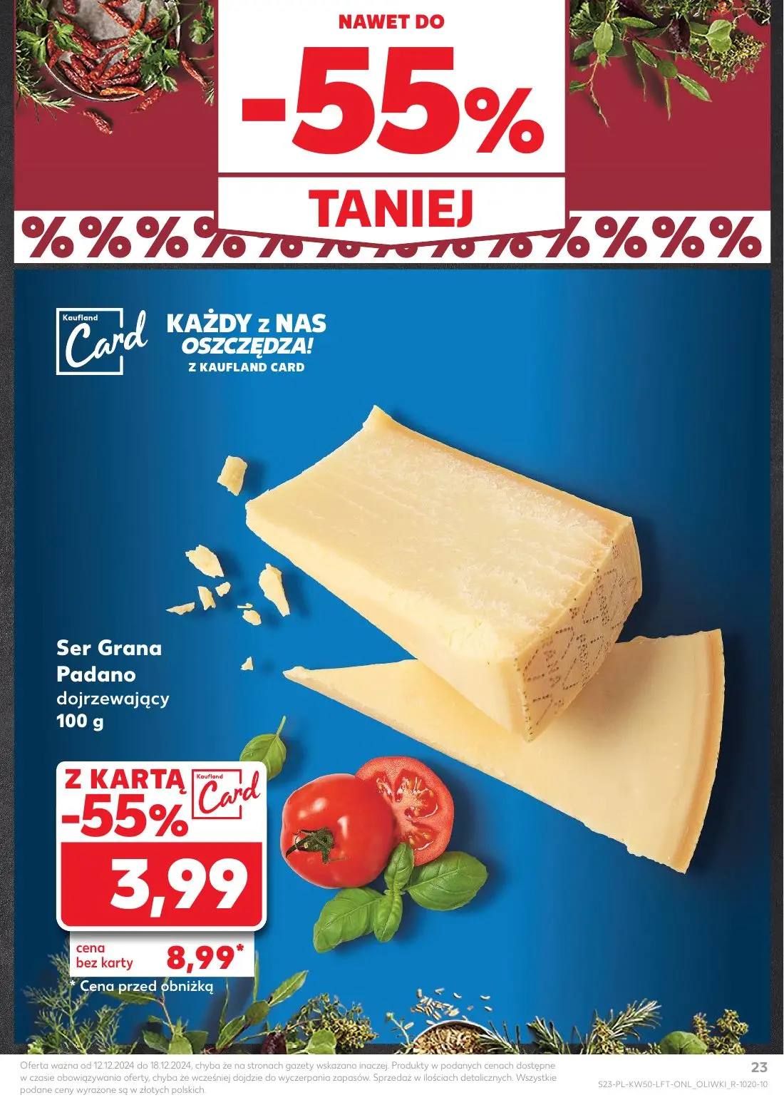 gazetka promocyjna Kaufland Święta takie jak lubisz! - Strona 23