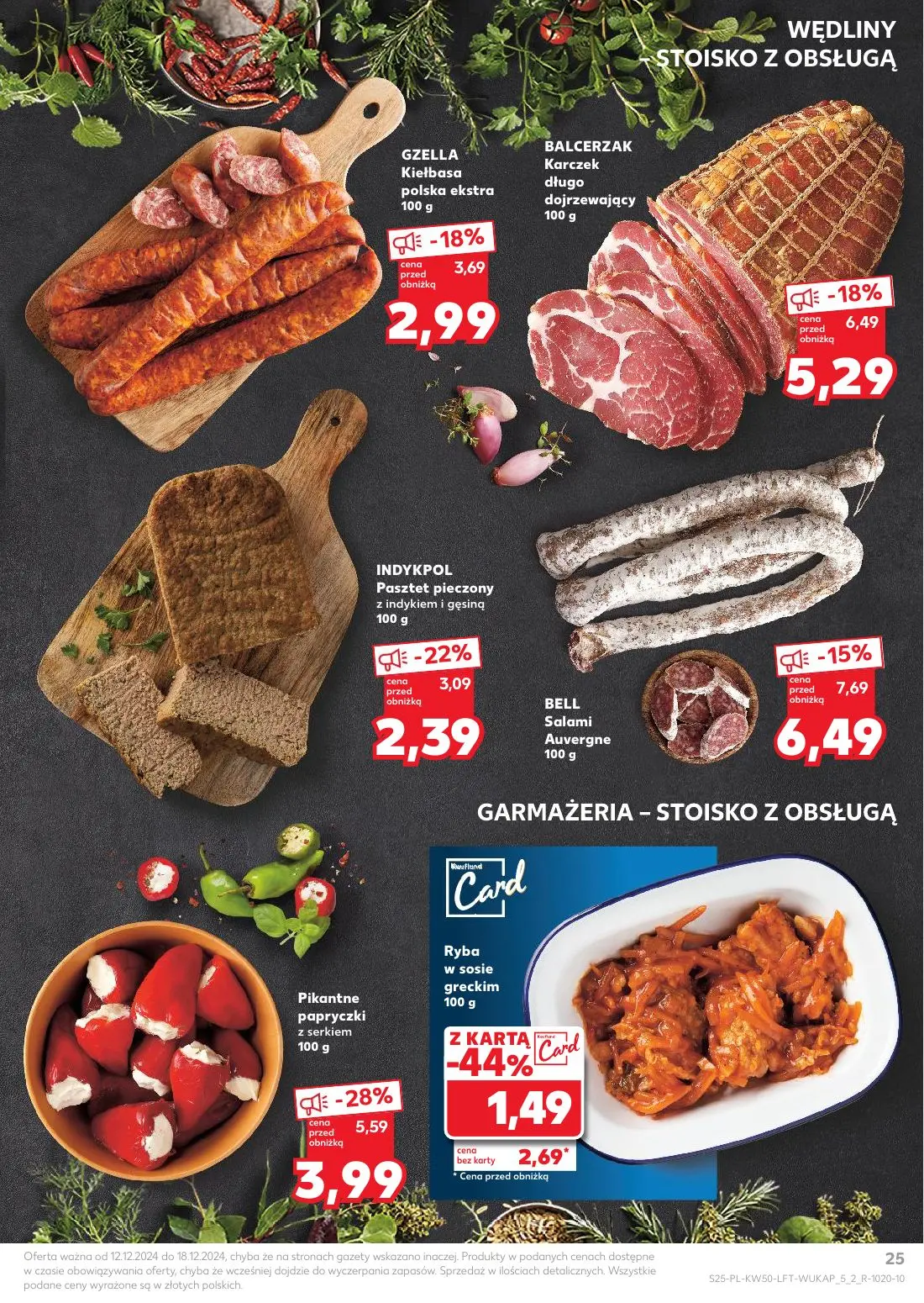 gazetka promocyjna Kaufland Święta takie jak lubisz! - Strona 25