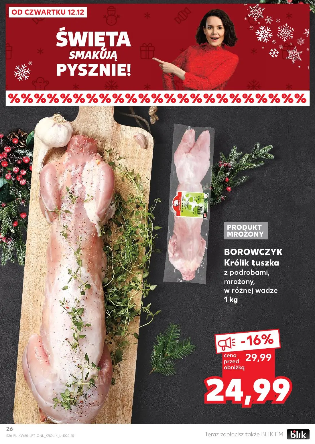 gazetka promocyjna Kaufland Święta takie jak lubisz! - Strona 26