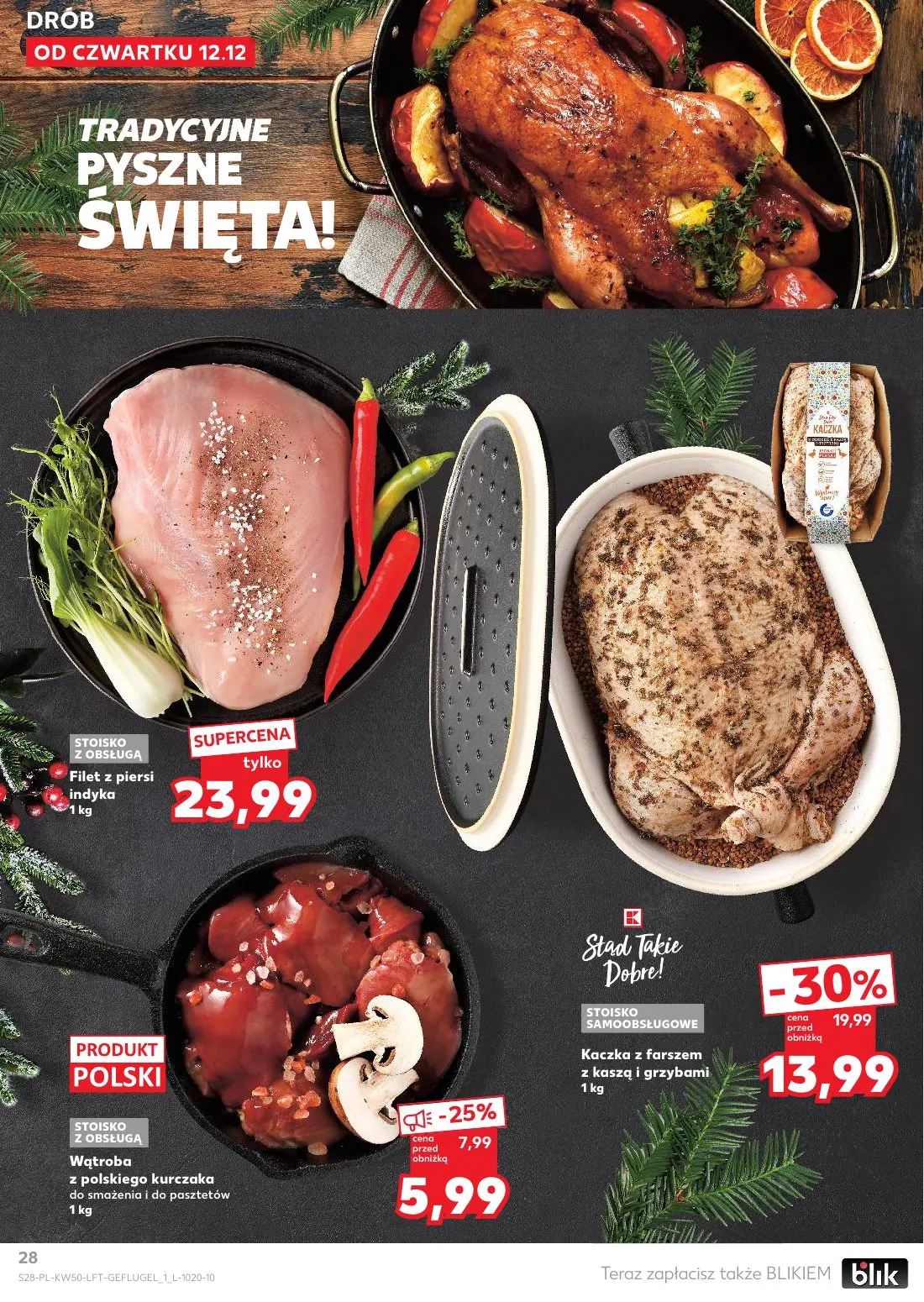 gazetka promocyjna Kaufland Święta takie jak lubisz! - Strona 28