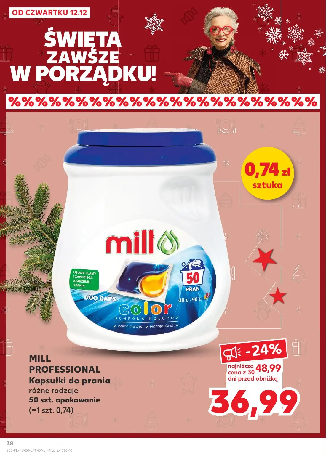 gazetka promocyjna Kaufland Święta takie jak lubisz! - Strona 38