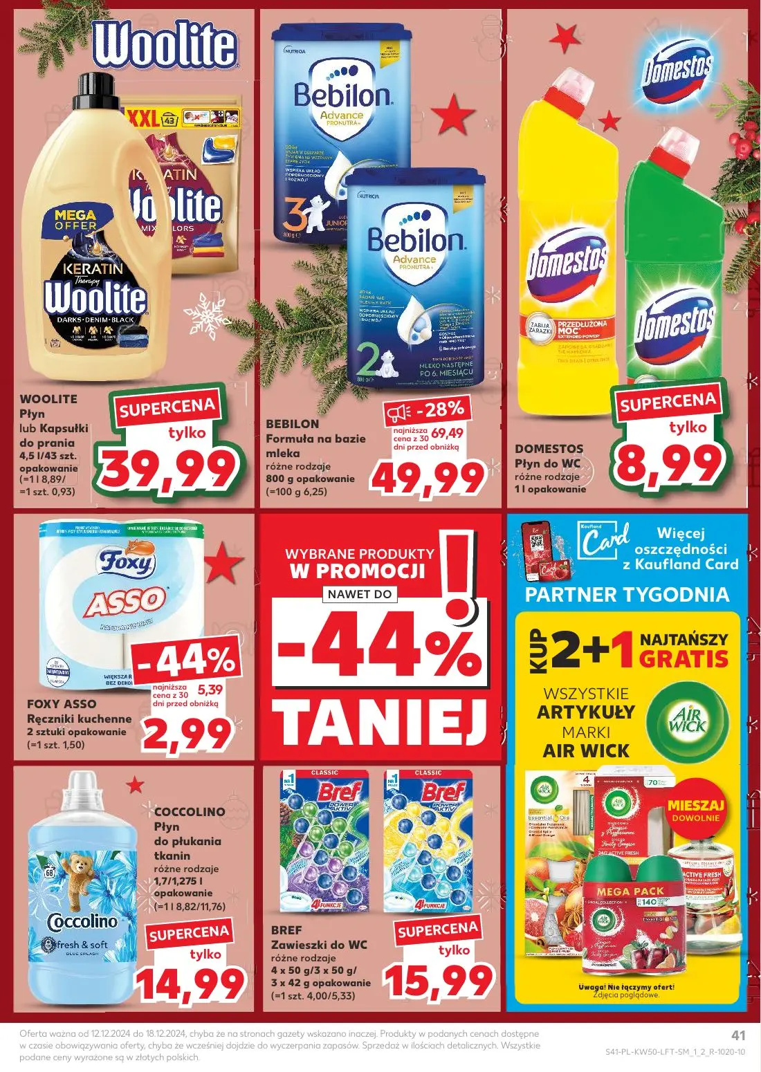 gazetka promocyjna Kaufland Święta takie jak lubisz! - Strona 41