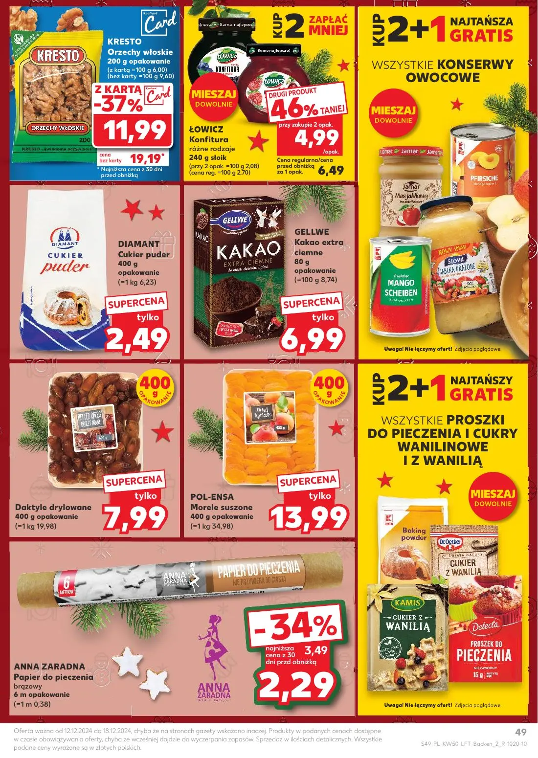 gazetka promocyjna Kaufland Święta takie jak lubisz! - Strona 49