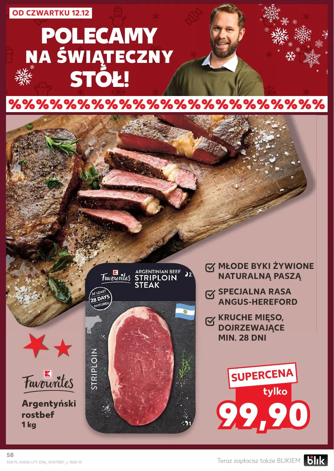 gazetka promocyjna Kaufland Święta takie jak lubisz! - Strona 58