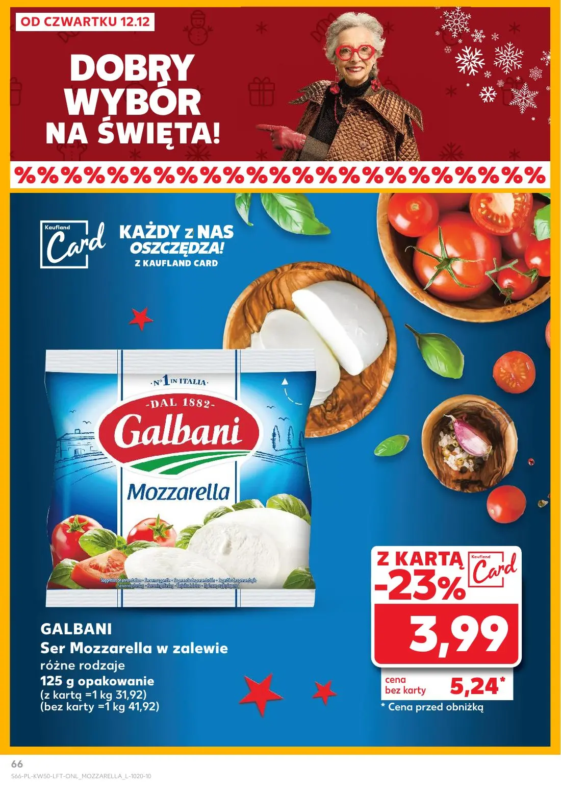 gazetka promocyjna Kaufland Święta takie jak lubisz! - Strona 66