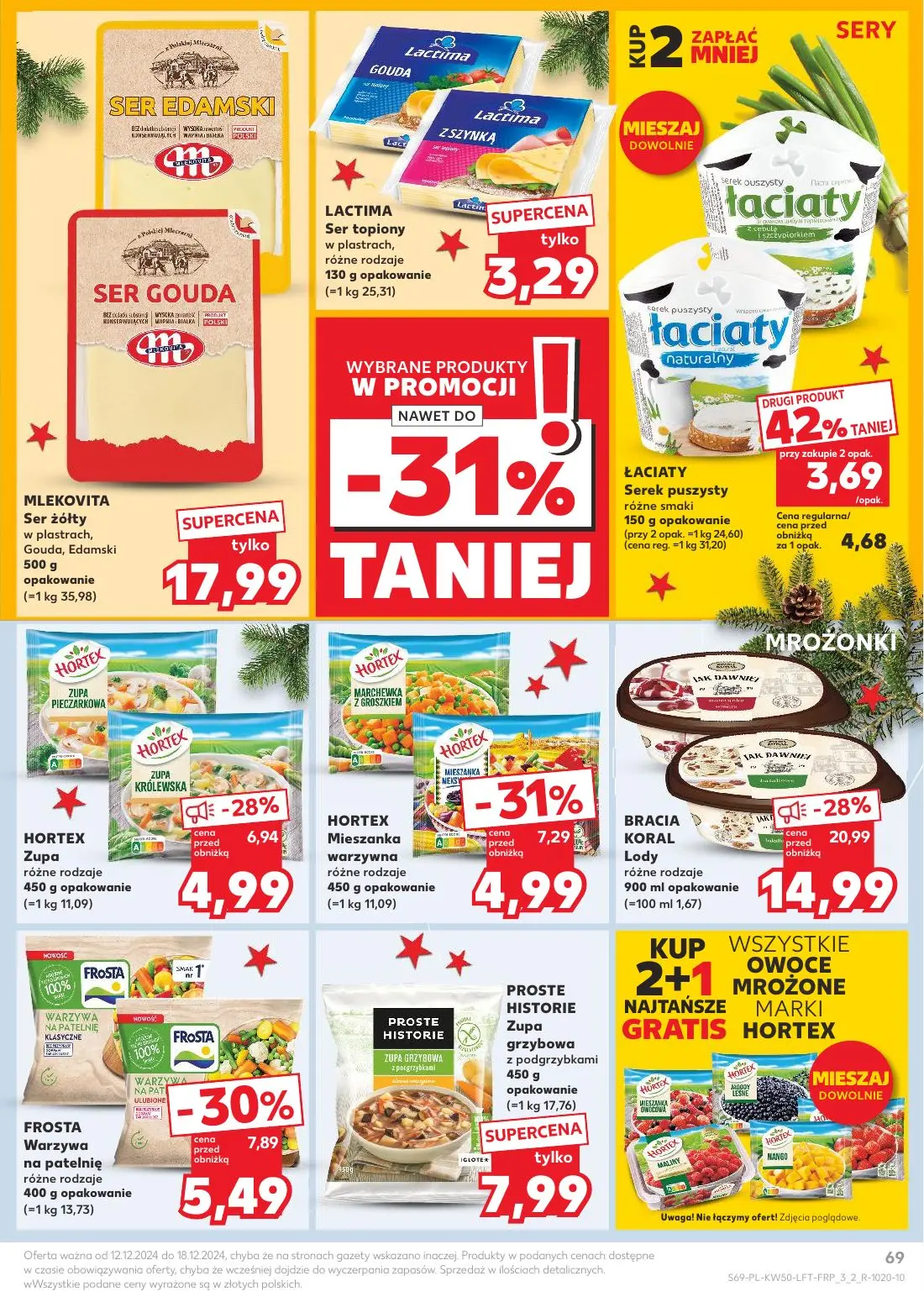 gazetka promocyjna Kaufland Święta takie jak lubisz! - Strona 69