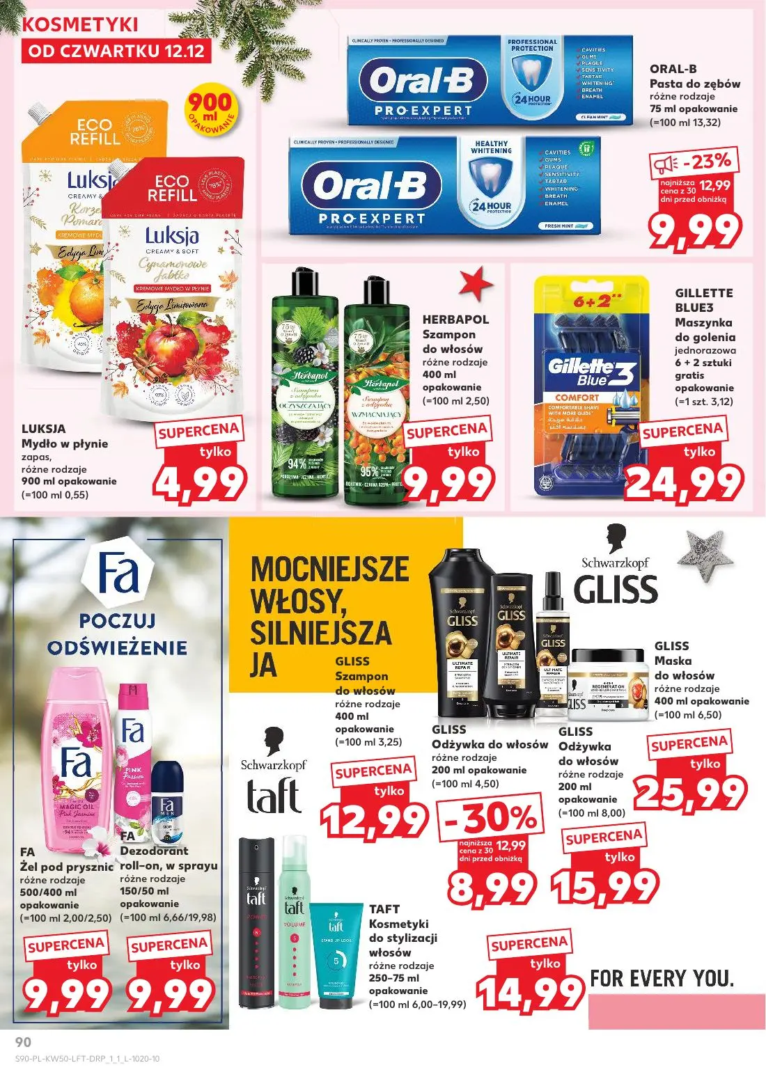 gazetka promocyjna Kaufland Święta takie jak lubisz! - Strona 90