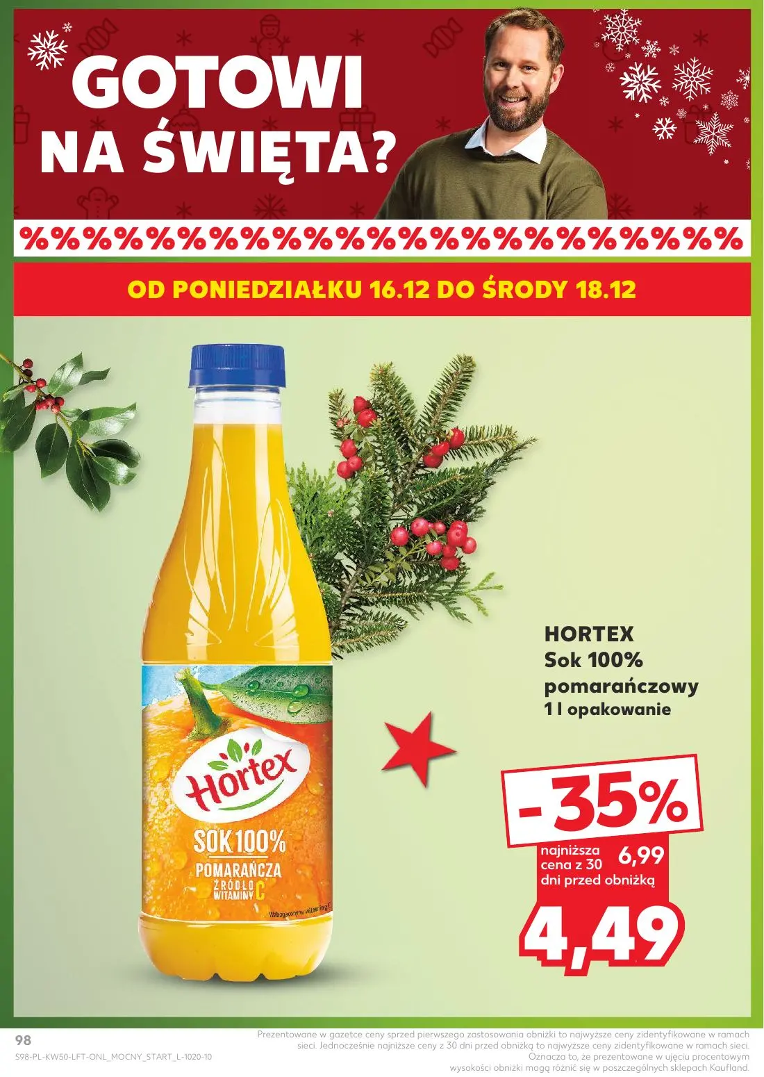 gazetka promocyjna Kaufland Święta takie jak lubisz! - Strona 98