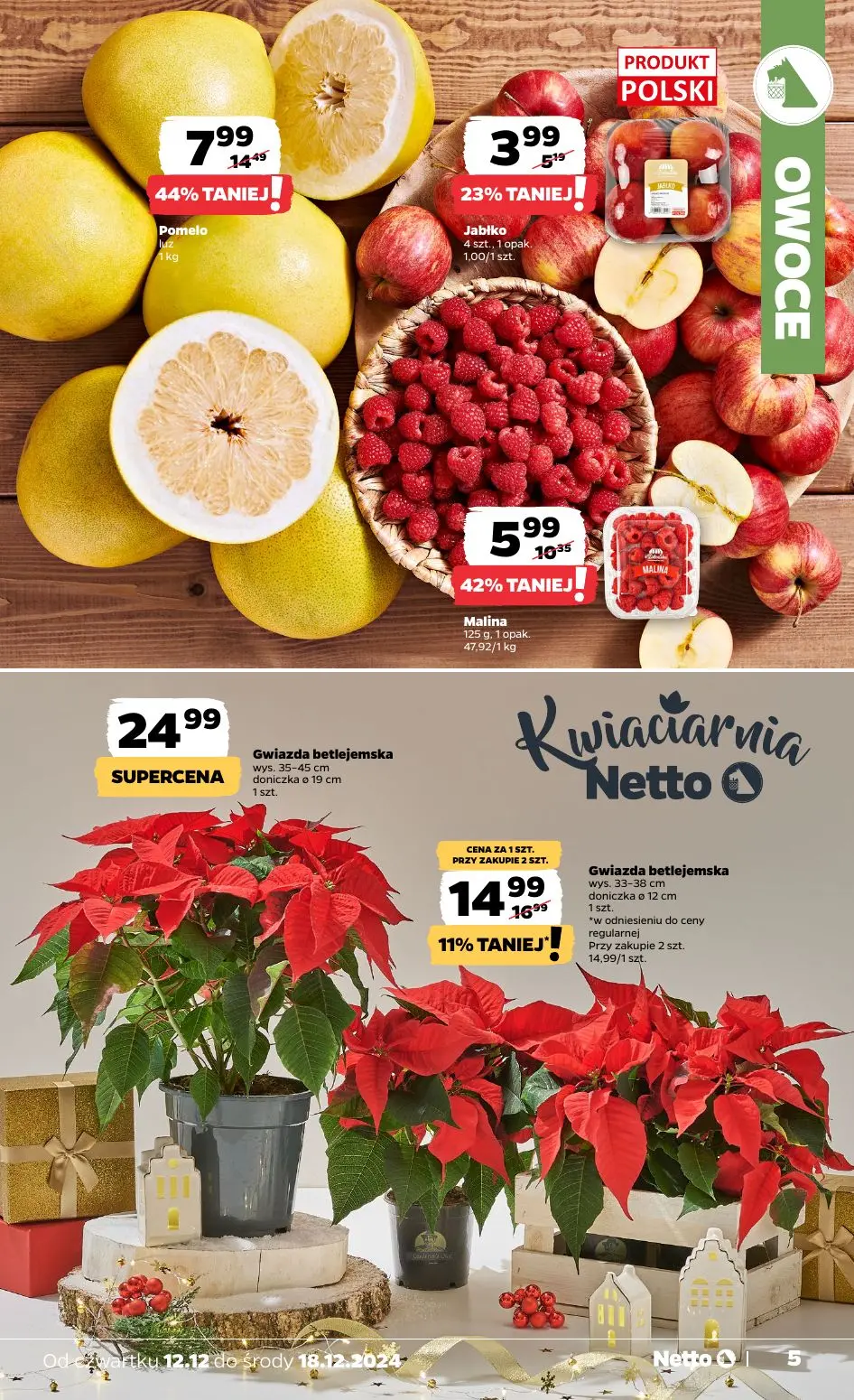 gazetka promocyjna NETTO Zadziwiająco tanie Święta - Strona 5