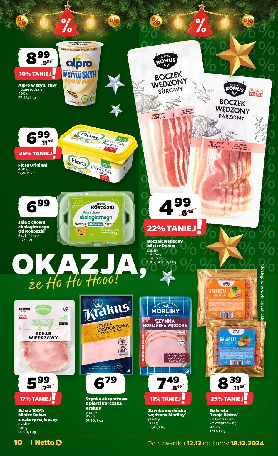 gazetka promocyjna NETTO Zadziwiająco tanie Święta - Strona 10