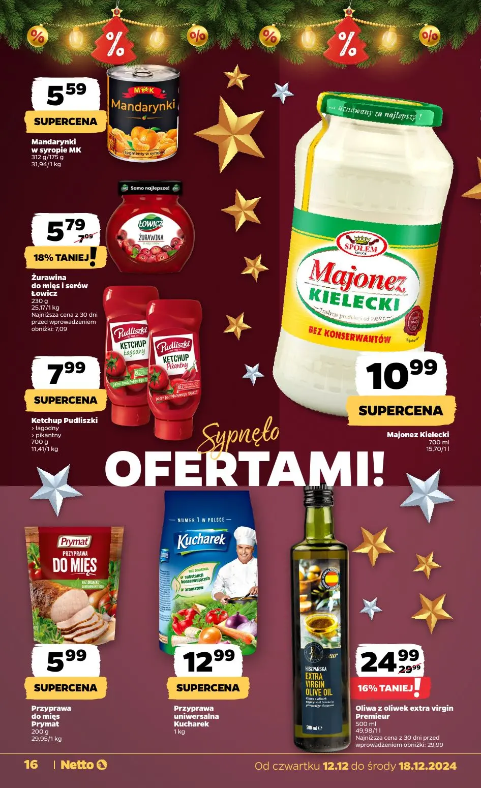 gazetka promocyjna NETTO Zadziwiająco tanie Święta - Strona 16