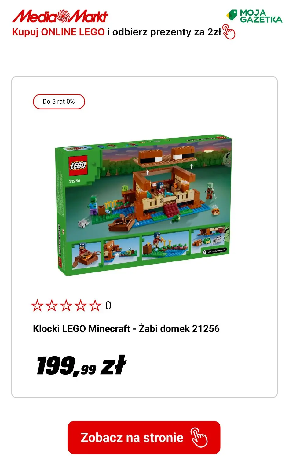 gazetka promocyjna Media Markt Więcej prezentów za MNIEJ! Kup lego a wybrany dodatkowy produkt otrzymasz za 2zł! - Strona 13