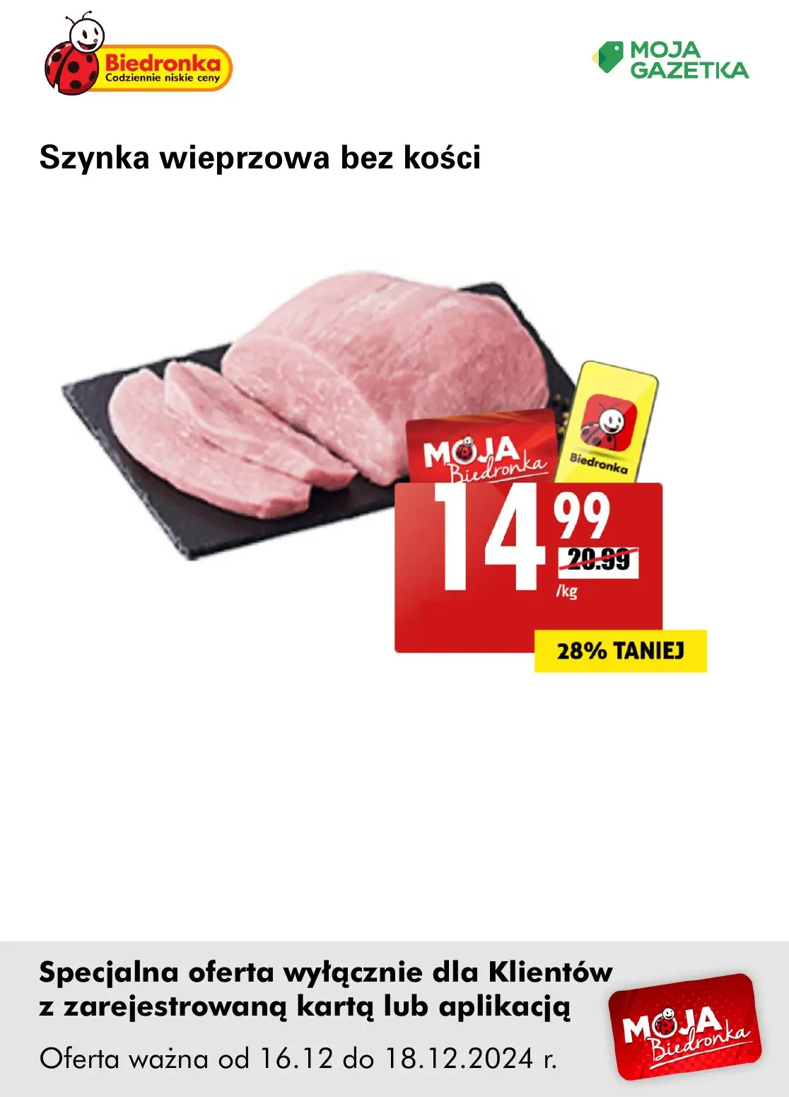 gazetka promocyjna Biedronka Oferta z kartą Moja Biedronka - Strona 5