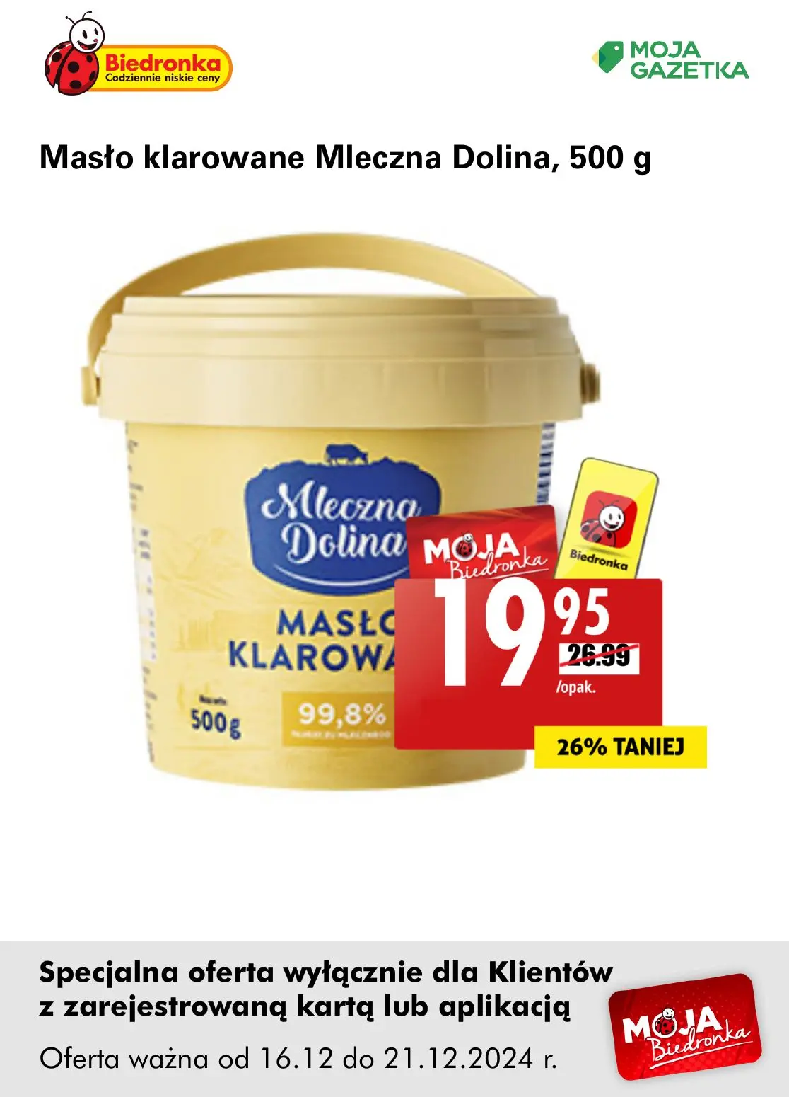 gazetka promocyjna Biedronka Oferta z kartą Moja Biedronka - Strona 6