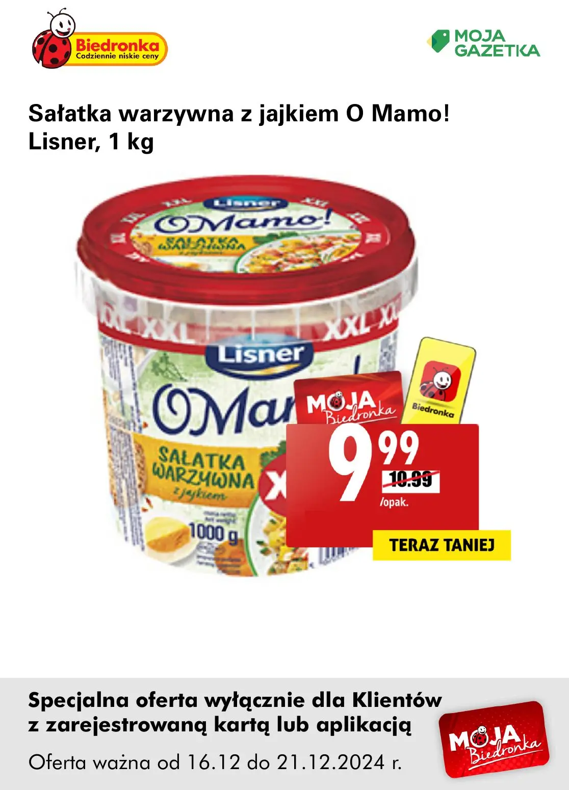 gazetka promocyjna Biedronka Oferta z kartą Moja Biedronka - Strona 8