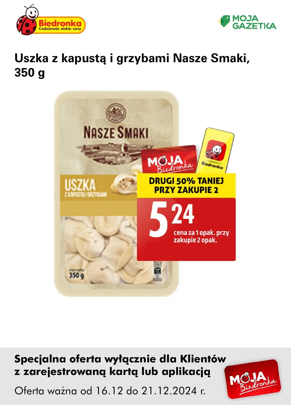 gazetka promocyjna Biedronka Oferta z kartą Moja Biedronka - Strona 10