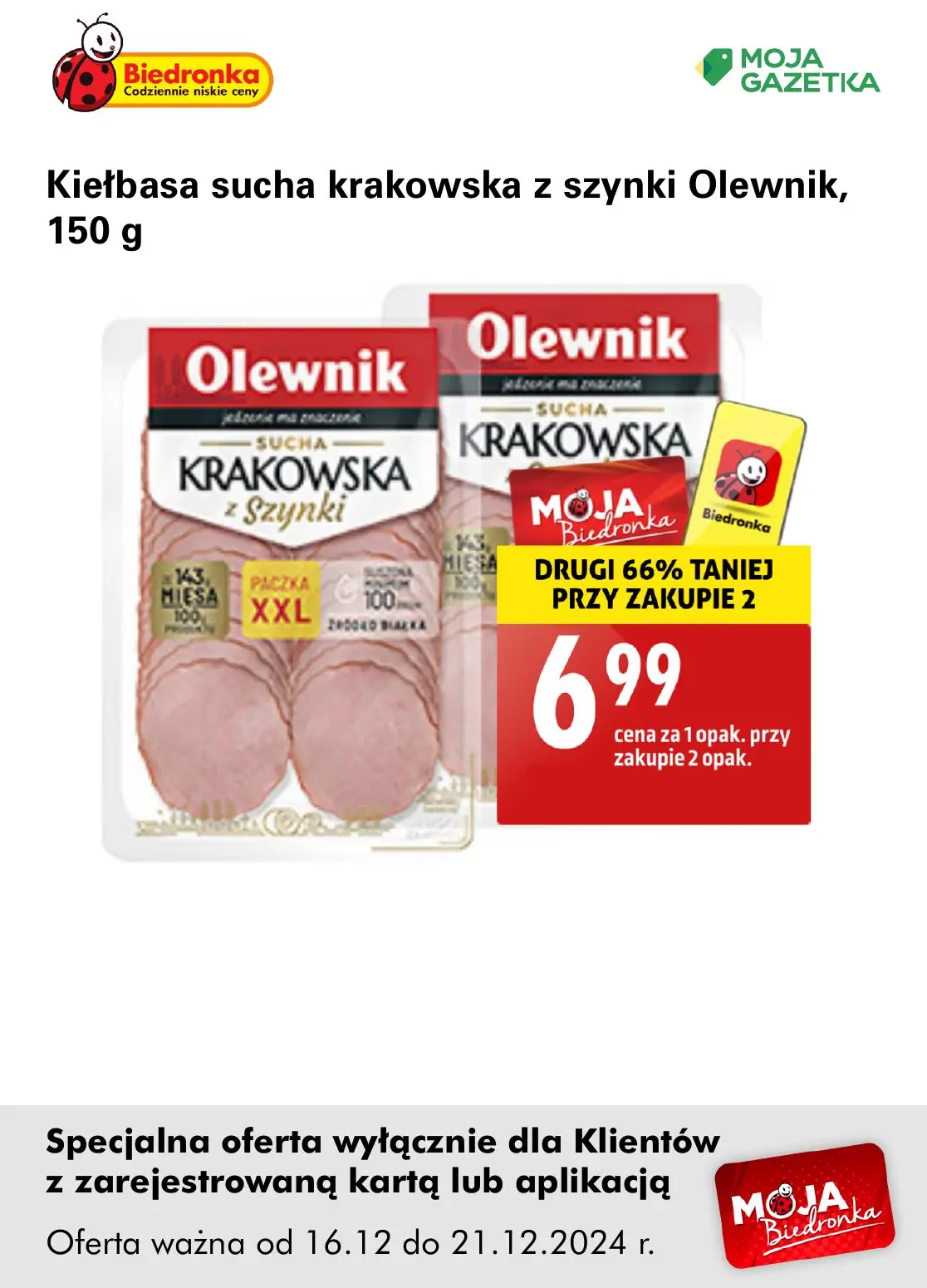 gazetka promocyjna Biedronka Oferta z kartą Moja Biedronka - Strona 14